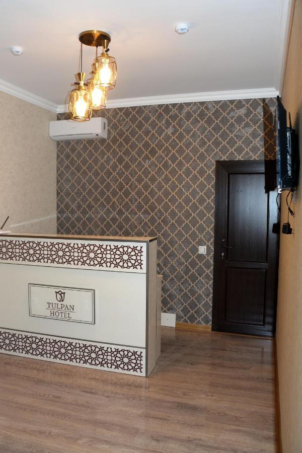 Tulpan Hotel Şǝki Buitenkant foto