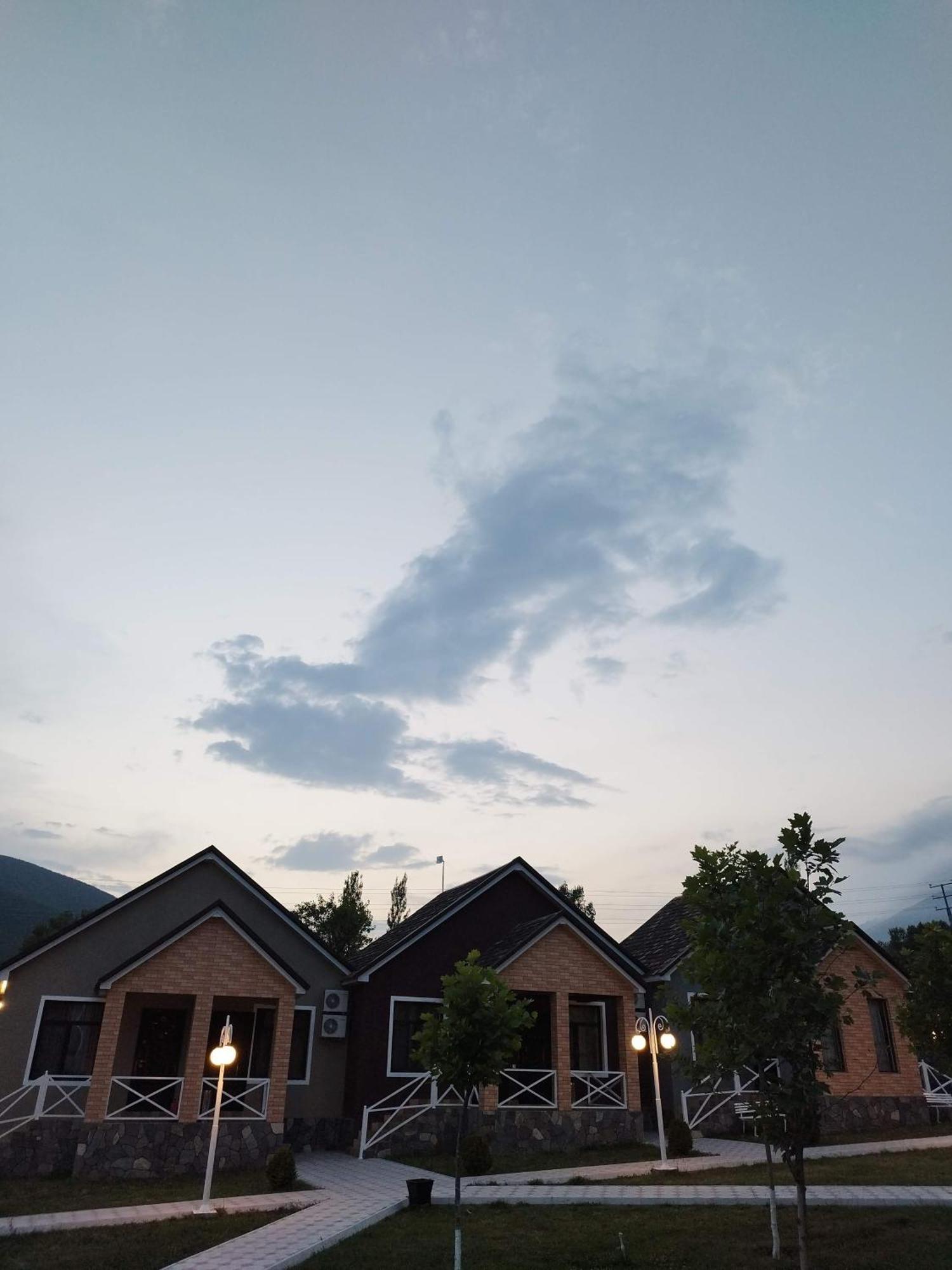 Tulpan Hotel Şǝki Buitenkant foto