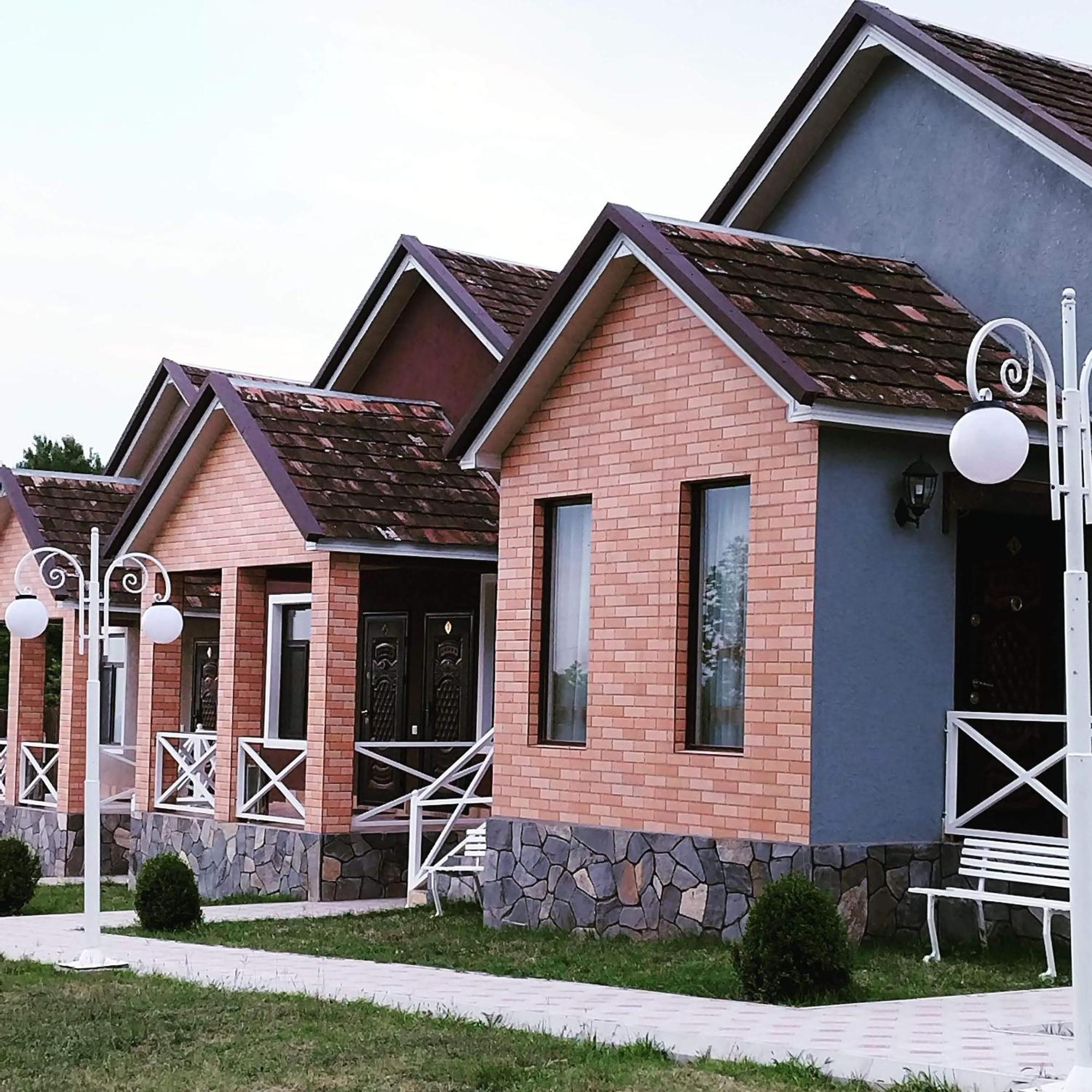 Tulpan Hotel Şǝki Buitenkant foto